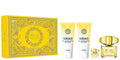 Versace Yellow Diamond 4-Piece Set 3.0oz Women EDT Spray