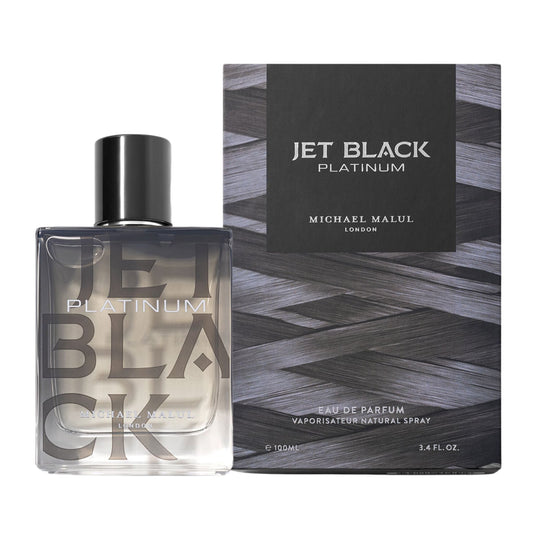 Michael Malul Jet Black Platinum 3.4oz Men EDP Spray