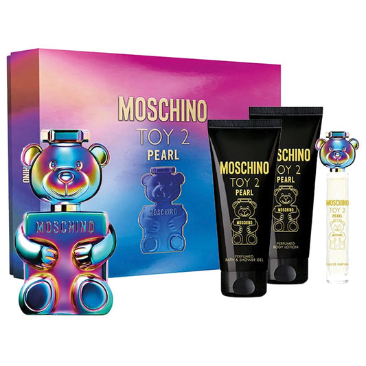 Moschino Toy Pearl 4-Piece Set 3.4oz Unisex EDP Spray