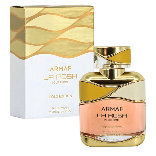 Armaf La Rosa Gold 3.4oz Women EDP Spray