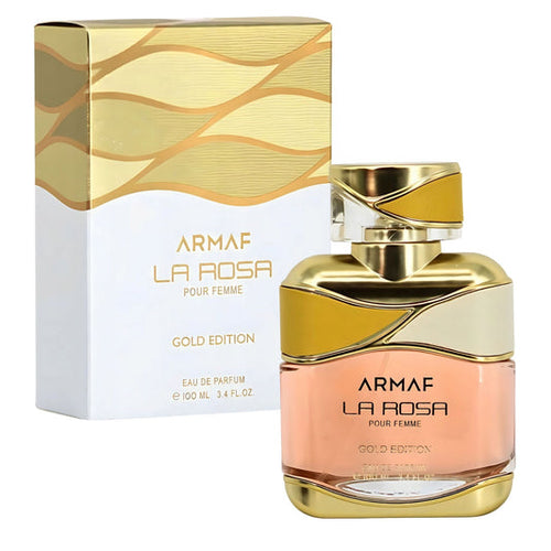 Armaf La Rosa Gold 3.4oz Women EDP Spray