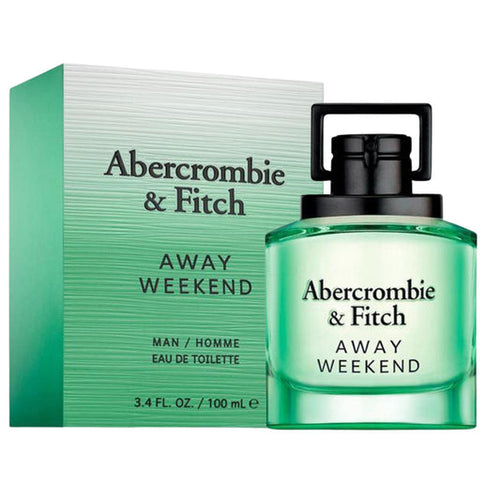 Abercrombie & Fitch Away Weekend 3.4oz Men EDT Spray