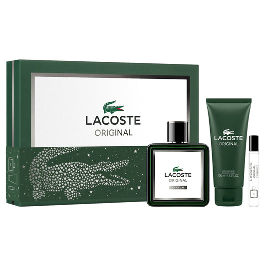 Lacoste Parfum 3-Piece Set 3.3oz Men Spray
