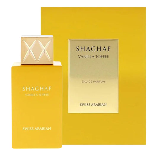 Swiss Arabian Shaghaf Vanilla Toffee 2.5oz Unisex EDP