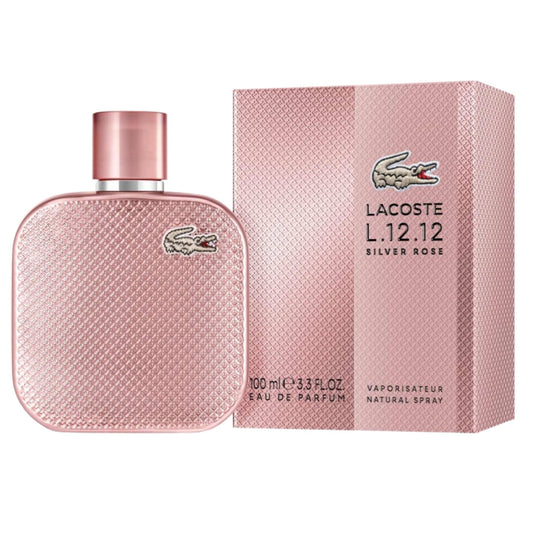 Lacoste L.12.12 Silver Rose 3.3oz Women EDP Spray