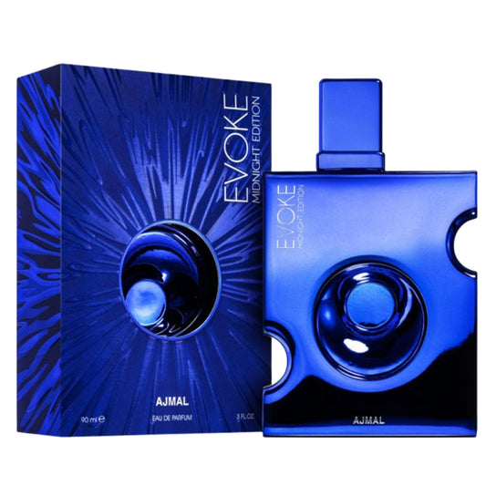 Ajmal Evoke Midnight 3.0oz Men EDP Spray