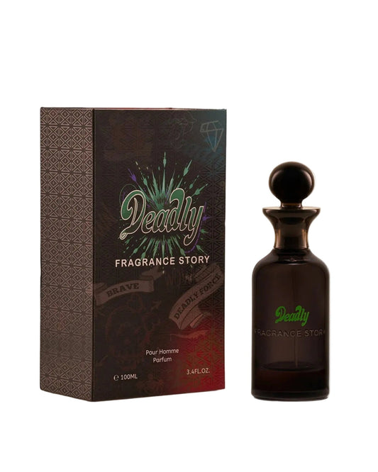 Fragrance Story Deadly Parfum 3.4oz Men Spray