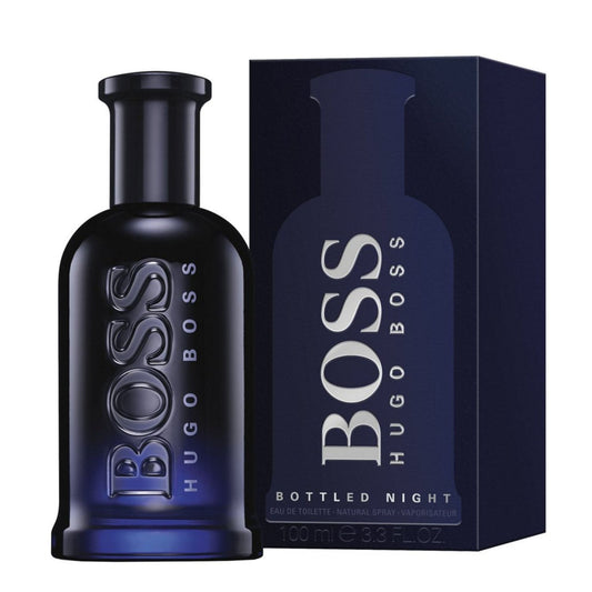 Hugo Boss Bottled Night 3.3oz Men EDT Spray