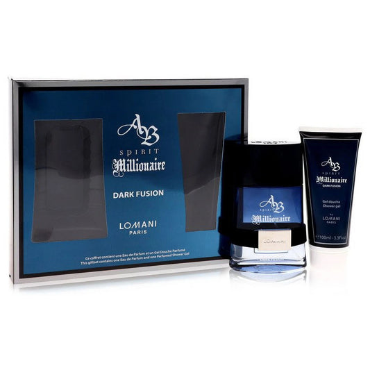 Lomani AB Spirit Millionaire D.Fusion 2-Piece Set 3.3oz Men EDP Spray