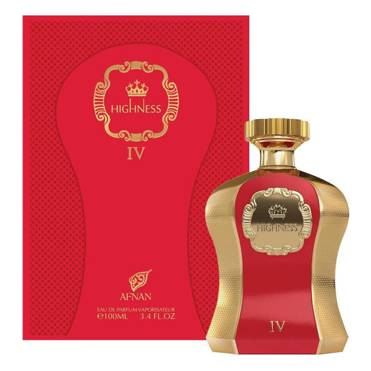 Afnan Highness IV Red 3.4oz Women EDP Spray