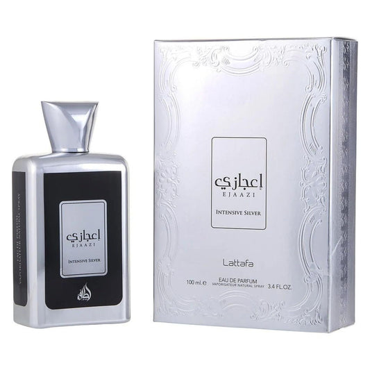 Lattafa Ejaazi Intensive Silver 3.4oz Unisex EDP Spray