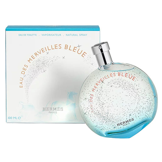 Hermes Eau Merveilles Bleue 3.3oz Women EDT Spray