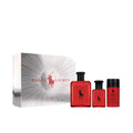 Ralph Lauren Polo Red 3-Piece Set 4.2 Men EDT Spray