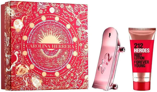 212 Heroes 2pc Set By Carolina Herrera For Women 2.7oz EDP Spray