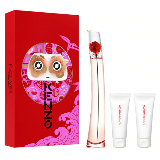 Kenzo Flower L' Absolue 3-Piece Set 3.3oz Women EDP Spray