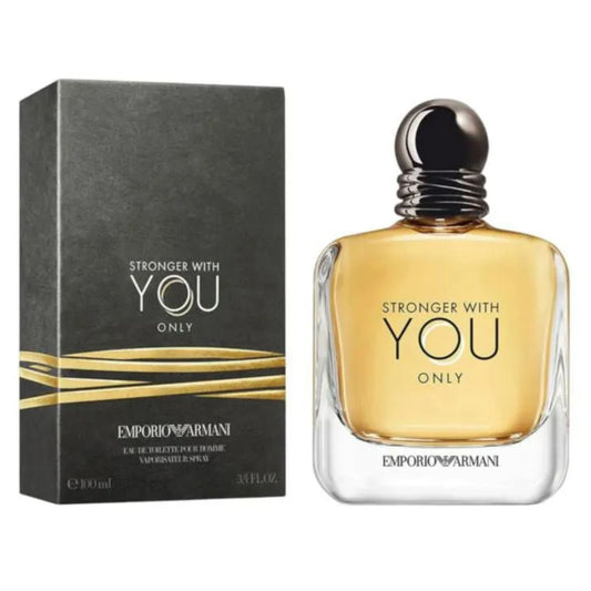 Giorgio Armani Stronger With Only 3.4oz Men EDT Spray