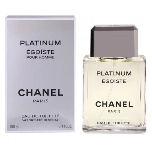 Chanel Egoiste Platinum 3.4oz Men EDT Spray