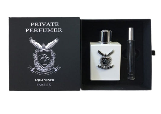 Paris Perfumes Aqua Silver 3.3oz Men EDP Spray