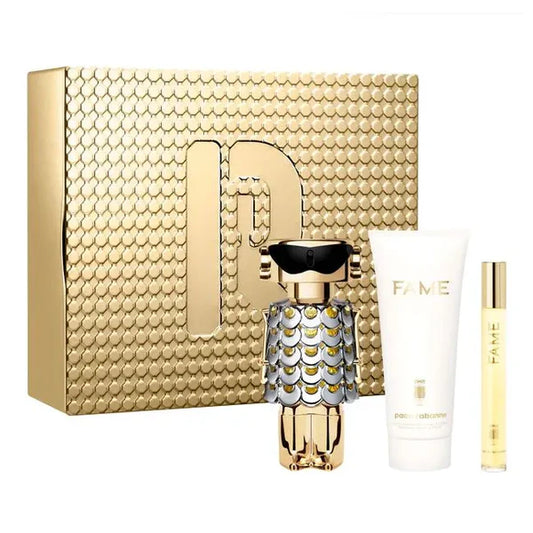Paco Rabanne Fame 3-Piece Set 2.7oz Women EDP Spray