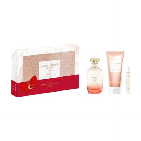 Coach Dreams Sunset 4-Piece Set 3.0oz EDP Spray