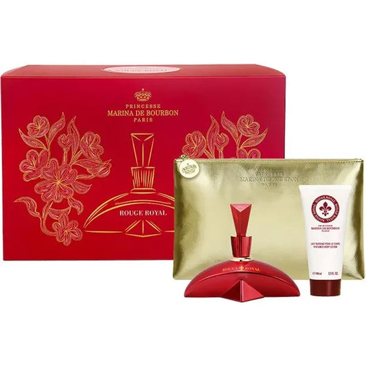 Marina De Bourbon Rouge Royal 3-Piece Set 3.4oz Women EDP Spray