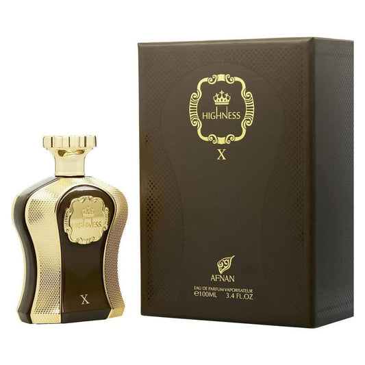 Afnan Highness X Brown 3.4oz Unisex EDP Spray
