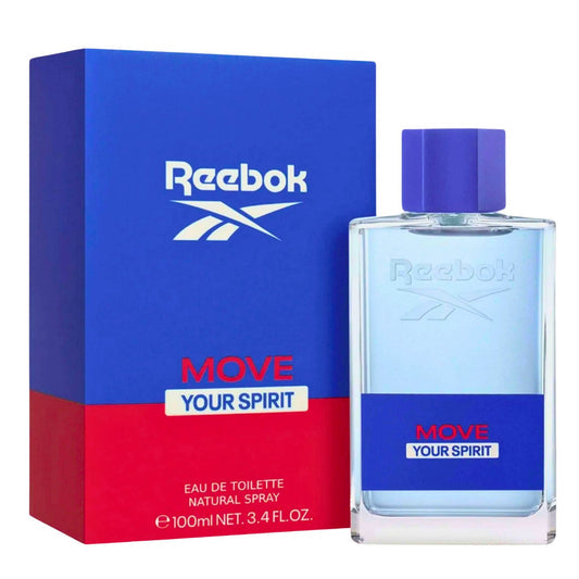 Reebok Move Your Spirit 3.4oz Men EDT Spray