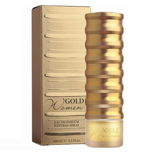 New Brand Gold Woman 3.3oz Women EDT Spray