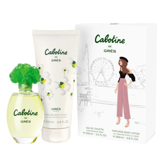 GresCabotine 2-Piece Set 3.4oz Women EDT Spray