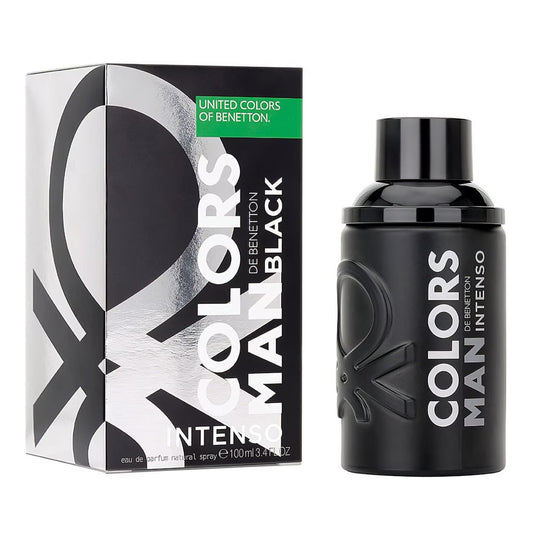 Benetton Color Black Intenso 3.4oz Men EDP Spray