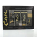 Liz Claiborne Curve Black 4-Piece Set 4.2oz Men EDC Spray