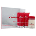 Carrera Red 3-Piece Set 3.4oz Men EDT Spray