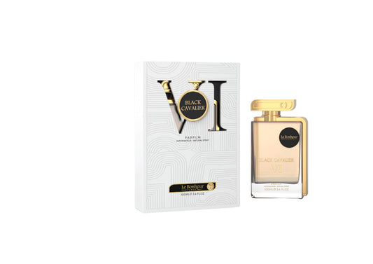 Le Bonheur Black Cavalier VI 3.4oz Men EDP Spray