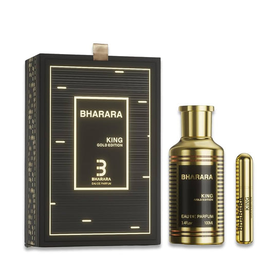 Bharara King Gold 3.4oz Men EDP Spray