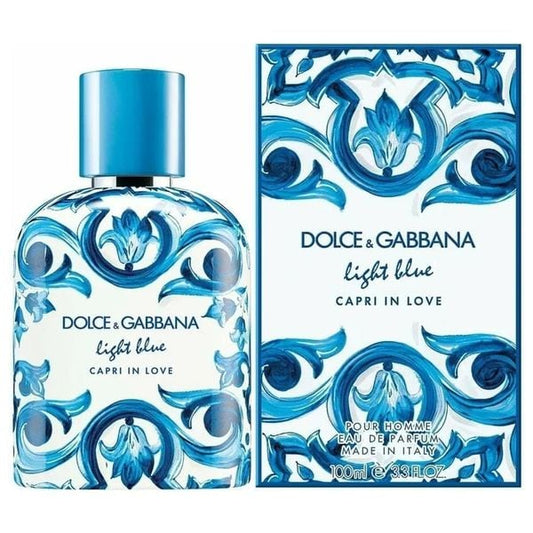 Dolce & Gabbana Light Blue Capri In Love 3.3oz Men EDP Spray