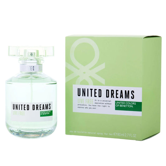 Benetton Live Free 2.7oz Women EDT Spray