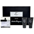 Salvatore Ferragamo F Pour Homme Black 3-Piece Set 3.4oz Men EDT Spray