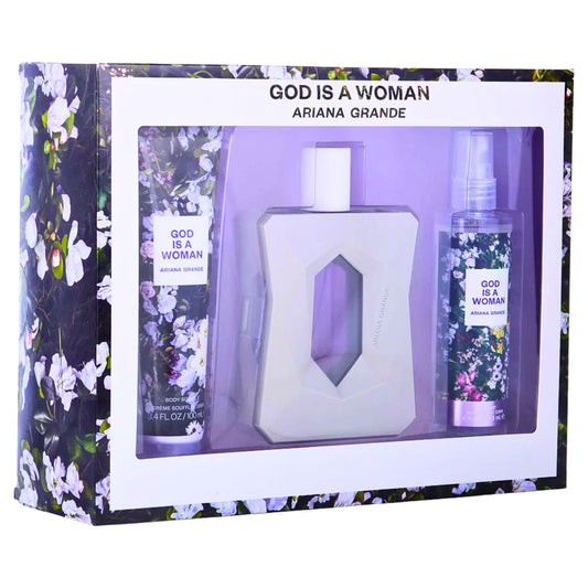 Ariana Grande God Is A Women 3-Piece Set 3.4oz Women EDP Spray