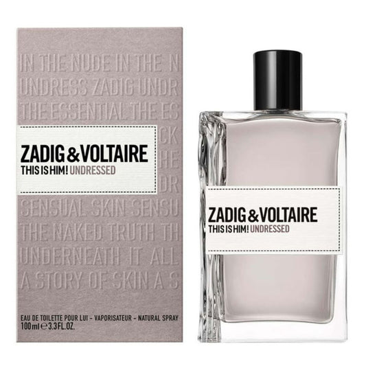 Zadig & Voltaire Undressed 3.3oz Men EDT Spray