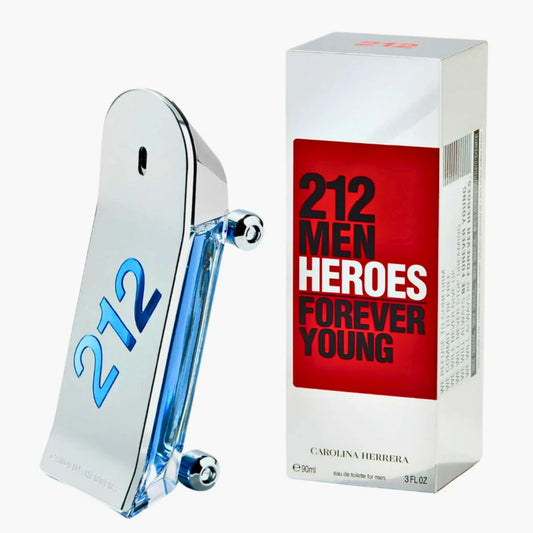 Carolina Herrera 212 Heroes 3.0oz Men EDT Spray