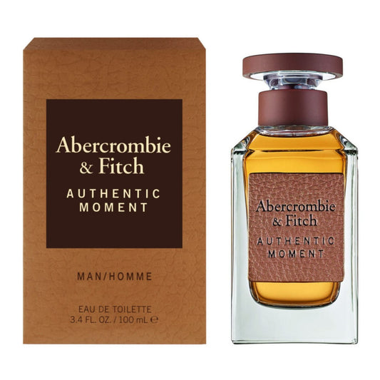 Abercrombie & Fitch Authentic Moment 3.4oz Men EDT Spray