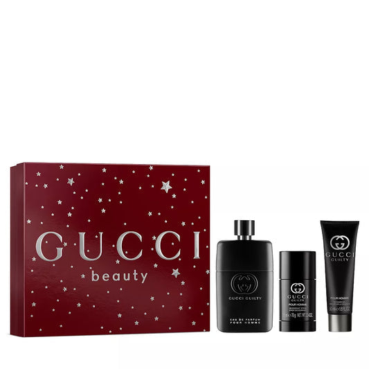 Gucci Guilty 3-Piece Set 3.0oz Men EDP Spray