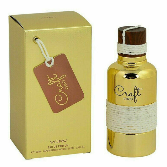 Vurv Craft Oro 3.4oz Men EDP Spray