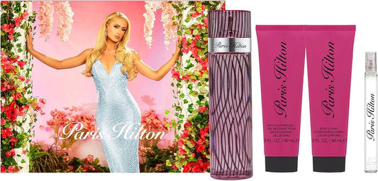 Paris Hilton 4-Piece Set 3.4oz Women EDP Spray