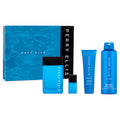 Perry Ellis Pure Blue 4-Piece Set 3.4oz Men EDT Spray