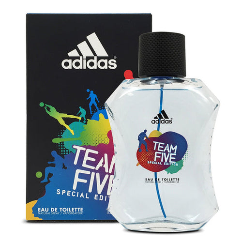 Adidas Team Five 3.4oz Men EDT Spray