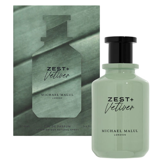 Michael Malul Zest+Vetiver 3.4oz Men EDP Spray