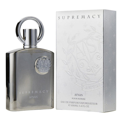 Afnan Supremacy Silver 3.4oz Men EDP Spray