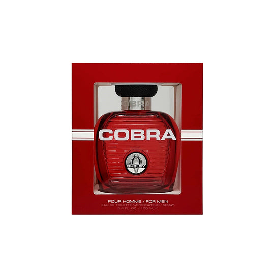 Shelby Cobra Red 3.4oz Men EDT Spray