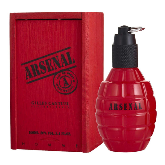 Gilles Cantuel Arsenal Red 3.4oz Men EDP Spray